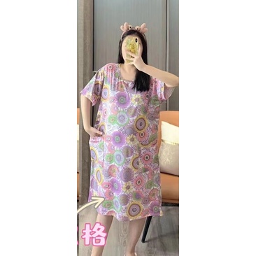 DRESS DASTER JUMBO WANITA IMPORT