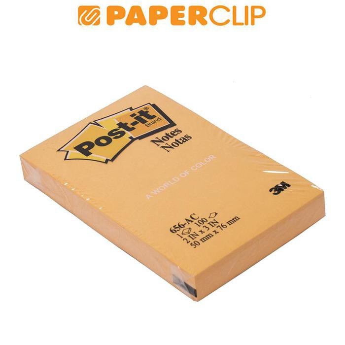 POST IT 3M 656-AC NEON ORANGE-1