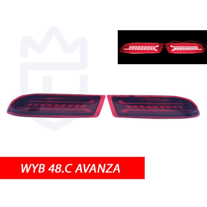 LAMPU BUMPER BELAKANG/ BRAKE LAMP TOYOTA ALL NEW AVANZA 2012 WYB48C