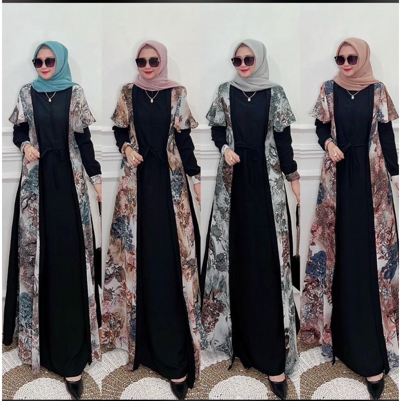 Gamis Jetblack mix ceruti