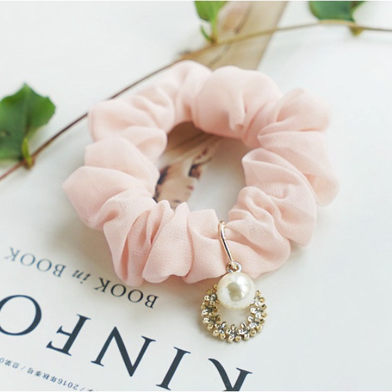 Ikat Rambut Korea Karet Rambut Elastis Stretch Scrunchies Div