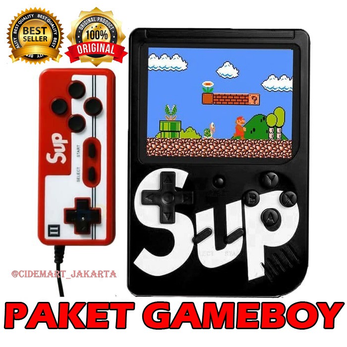 [PAKET GAMING!] GAMEBOY 400 IN 1 GAME SUP PORTABLE HANDHELD VIDEO GAME CONSOLE