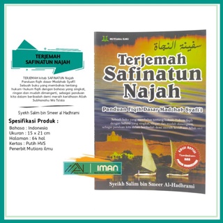 Jual Buku Terjemah Safinatun Najah Panduan Fiqih Dasar Madzhab Syafii ...