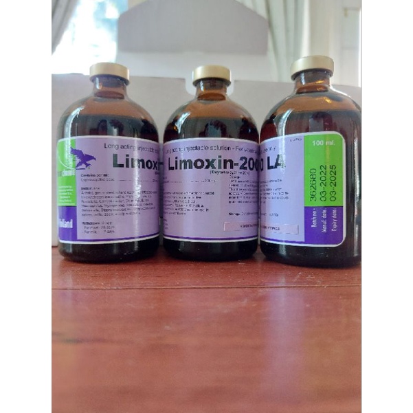 Limoxyn 200 LA (0xytetracycline) antibiotik untuk sapi kambing hewan