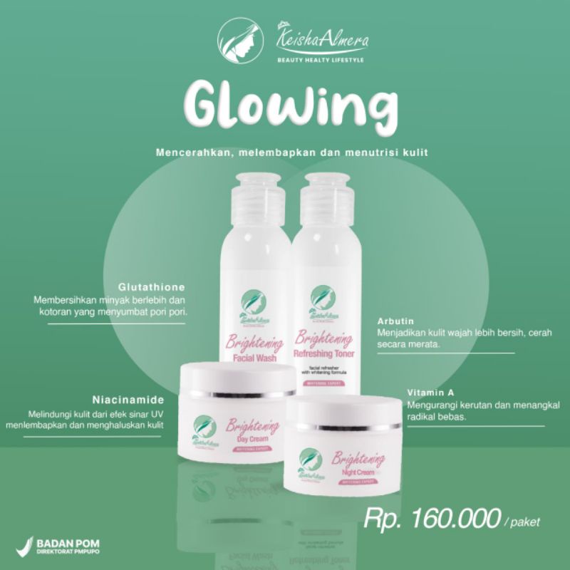 Keisha Almera paket GLOWING