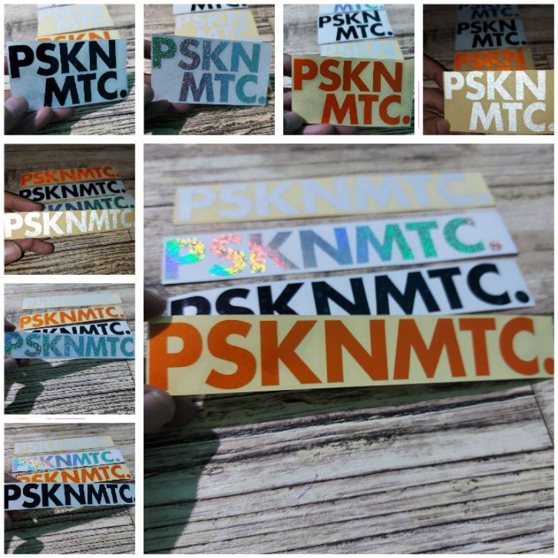 STICKER CUTTING PSKNMTC