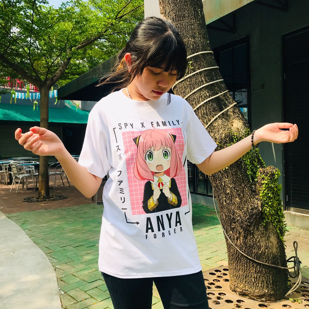 Tshirt Anya Streetwear Anime Manga SPY x Family Premium Unisex