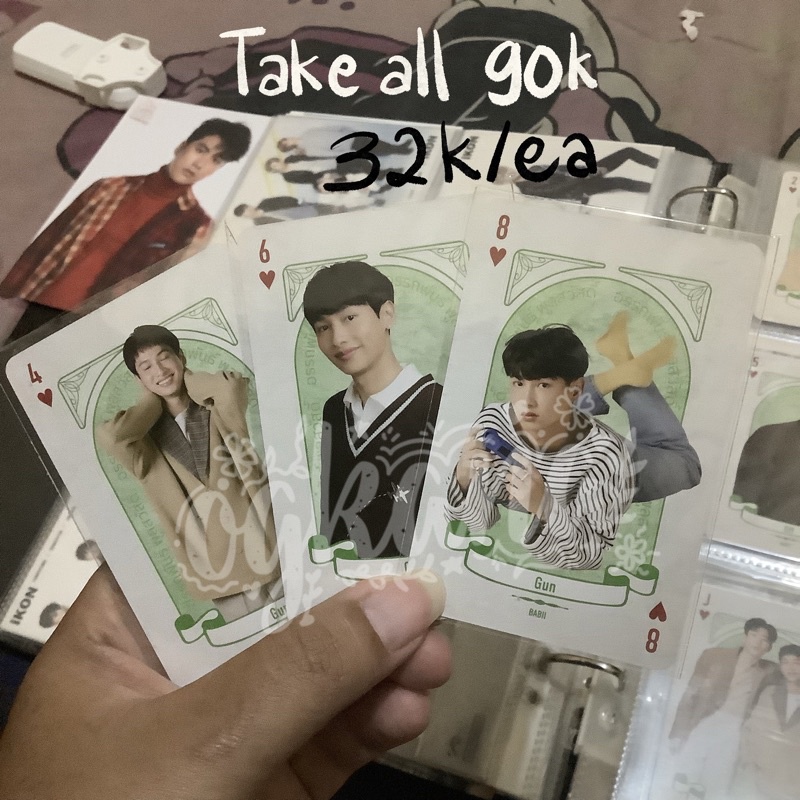 Playing Card GMMTV Official Gun Attaphan