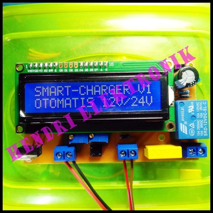 Kit Charger Aki Accu 12V Dan 24V Otomatis