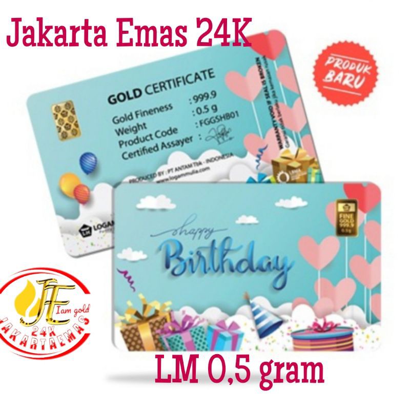 emas antam gift series 0,5 gram happy birthday
