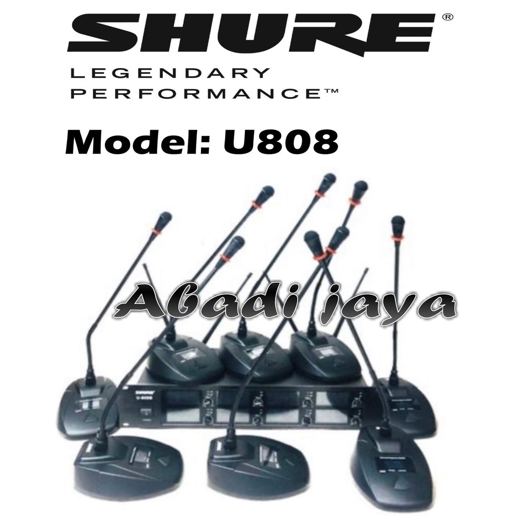 Jual Mic Meja Conference Shure U B U B U B Mic Meja Shopee Indonesia