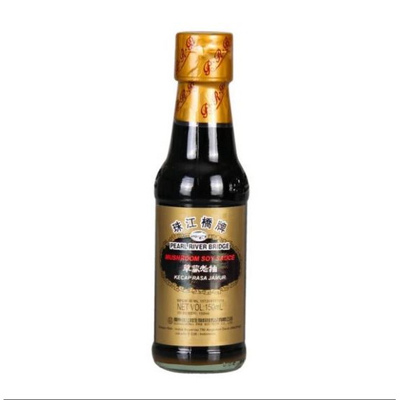

Pearl River Bridge gold mushroom soy sauce superior dark 150 ml/PRB
