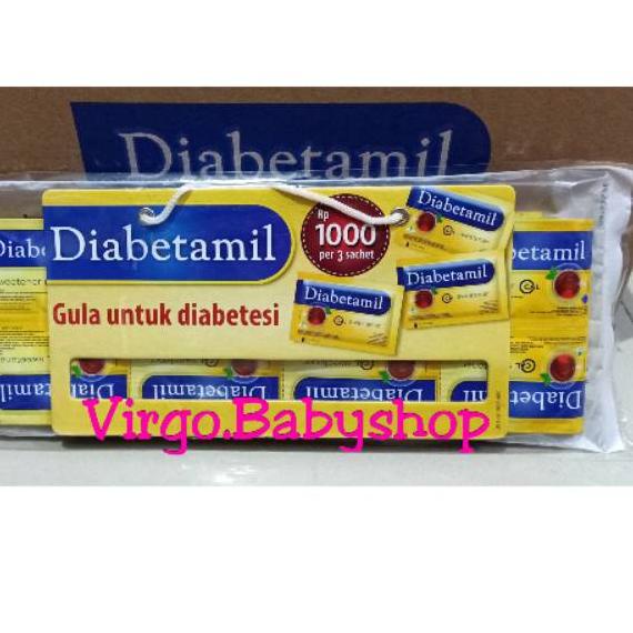 

リ Diabetamil Gula untuk Diabetesi 80sachet @1gr カ