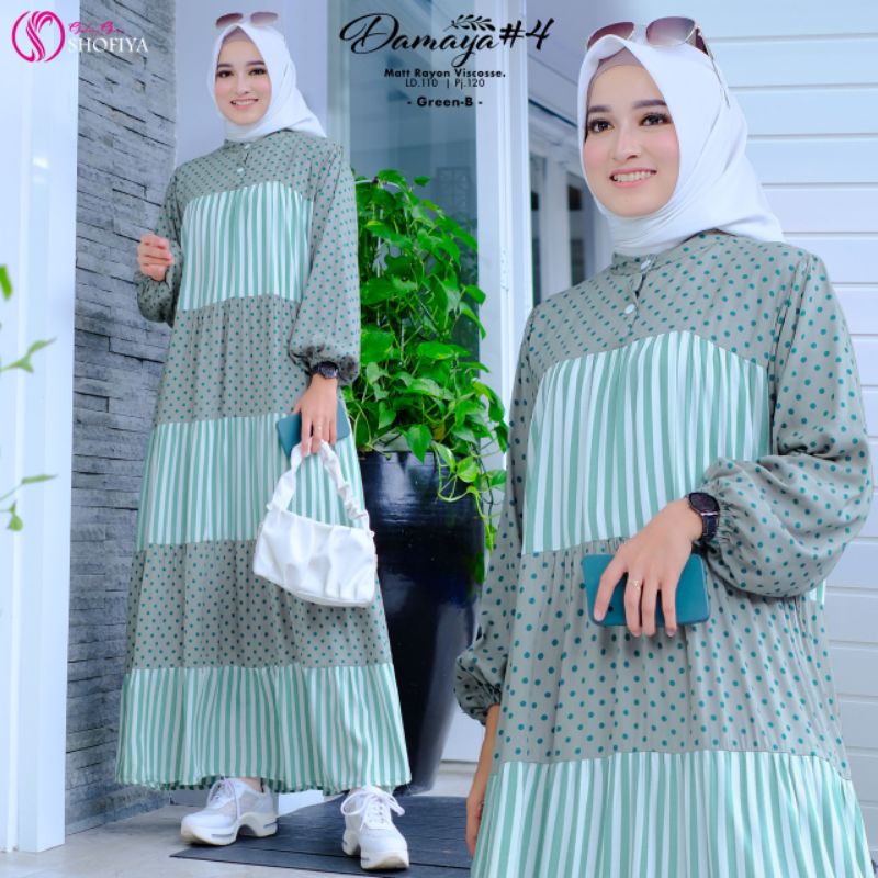 Gamis Damaya midi #4 by Shofiya