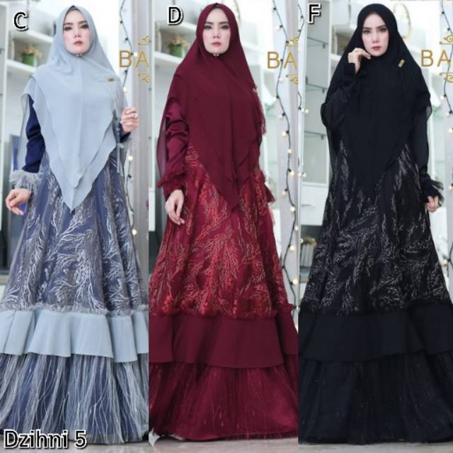 Gamis brokat by baenetta ori