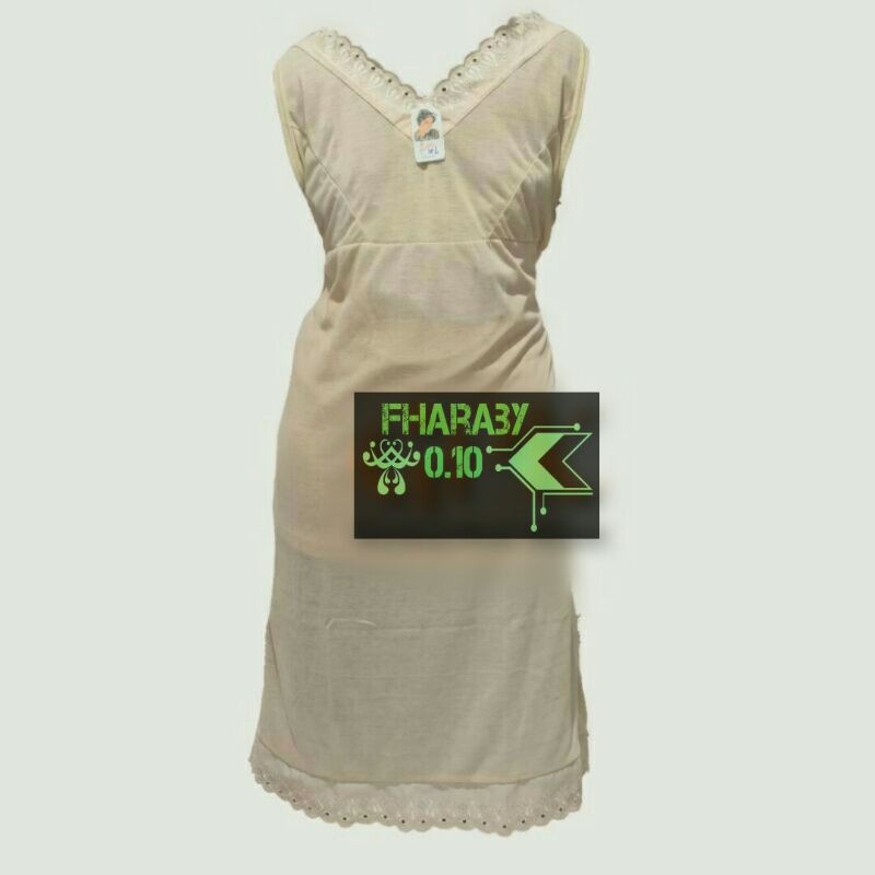 Androk Long Dress / Underok Terusan / Daleman Dress Panjang Murah