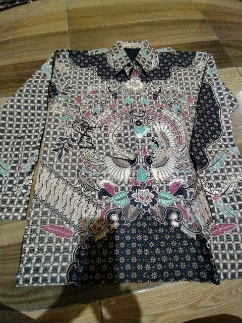 Batik Cowok Modern Premium Slimfit Aluna Solo Premium Pria Lengan Panjang Terbaru