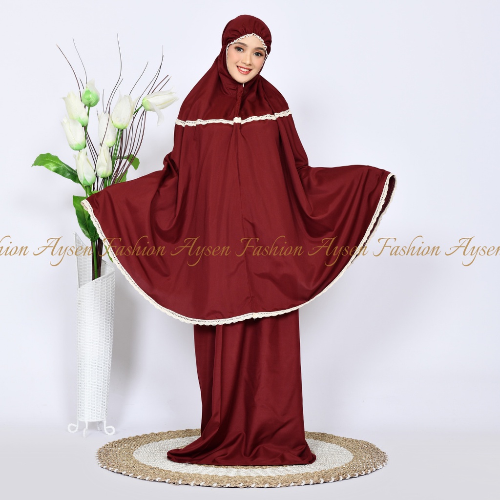 Mukena Dewasa Syahira Series Katun Polos