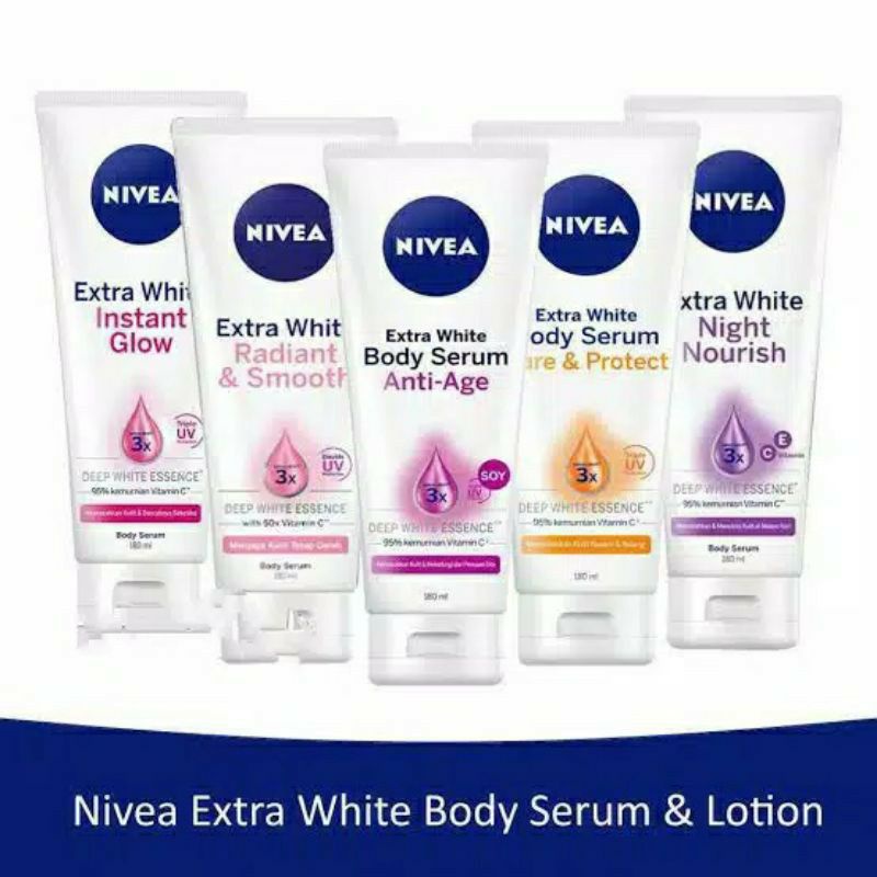 NIVEA BODY SERUM 180ML