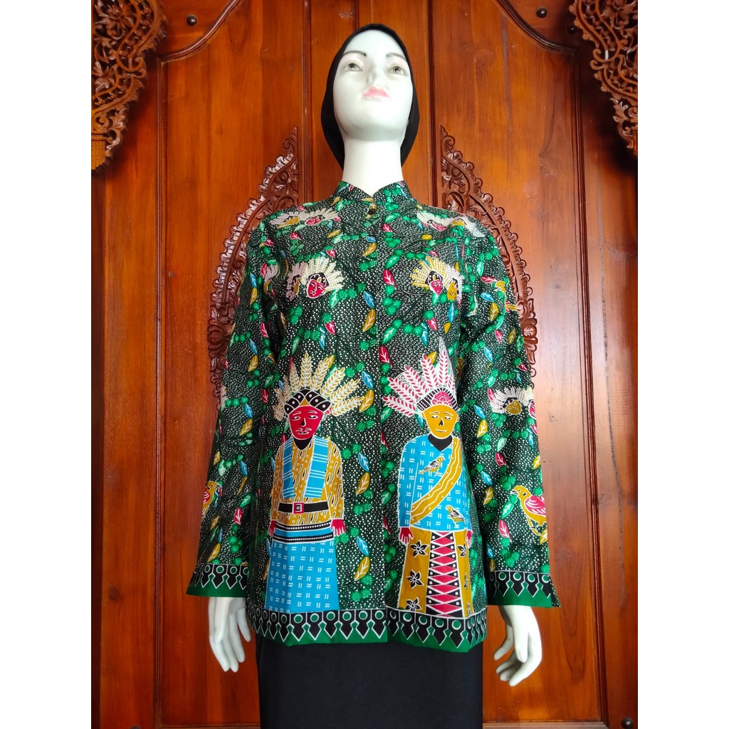 BATIK SERAGAM ADMINITRATIF JAKARTA SELATAN (BATIK ONDEL-ONDEL) BY OMAHBATIK33