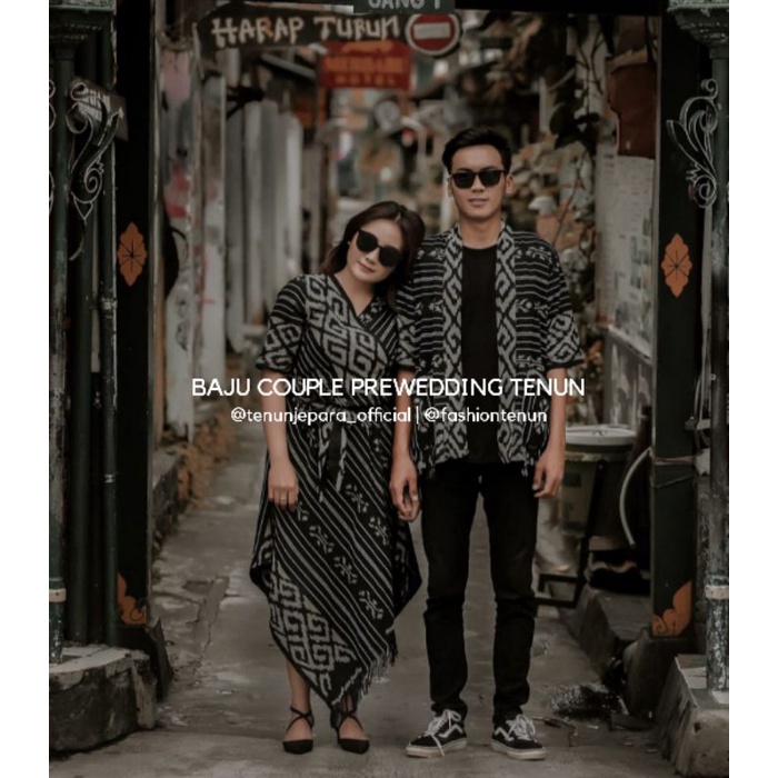 Baju Prewedding Couple | Baju Prewedding Tenun Couple | Baju Kondangan Couple | Baju Couple Preweddi
