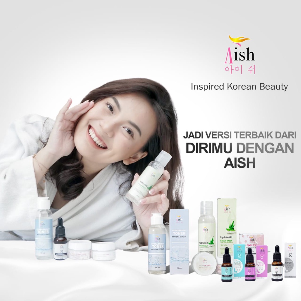 SERUM AISH KOREA / SKRINCARE AISH / AISH SERUM KOREA -BRIGTHENING / ACNE / DARKSPOT - BPOM 100% ORIG