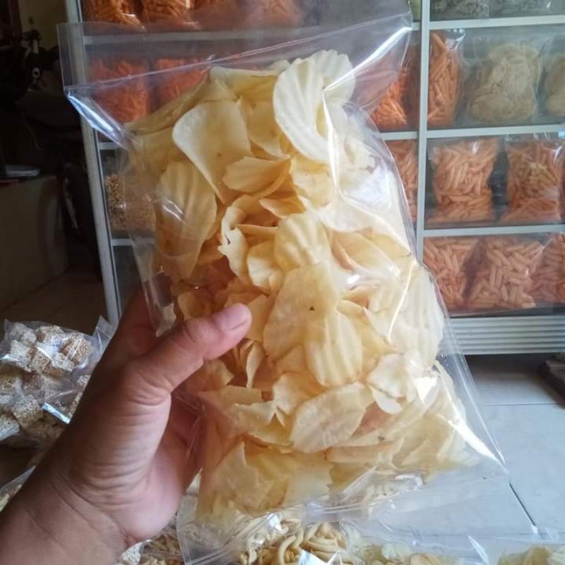 

Keripik singkong asin 250gr