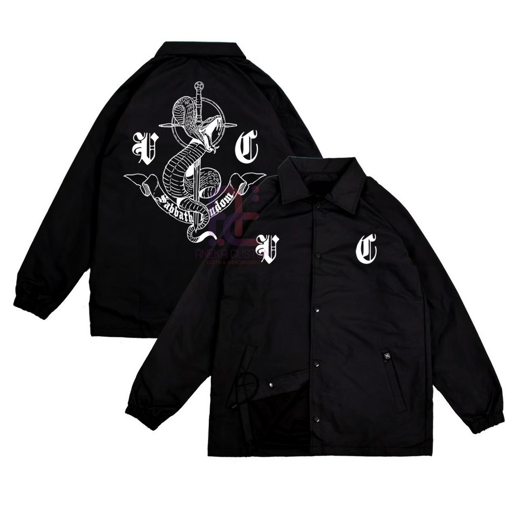 Jaket Coach Windbreaker Sabbath Crew Jaket Sabbath Crew Windbreaker