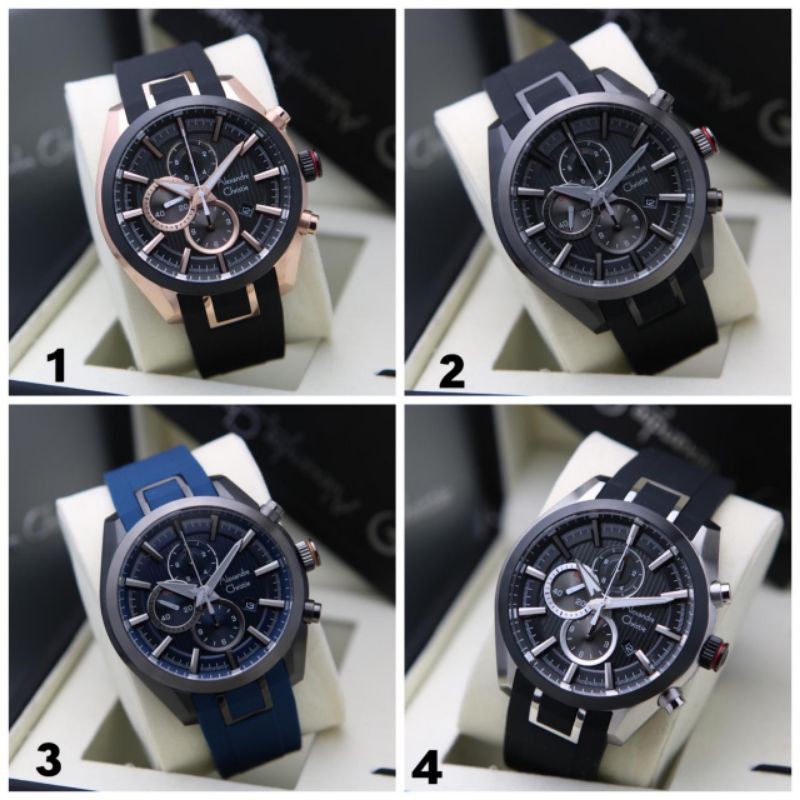 Alexandre Christie Pria 6582 AC6582 AC 6582MC Original Rubber & Bergaransi Resmi
