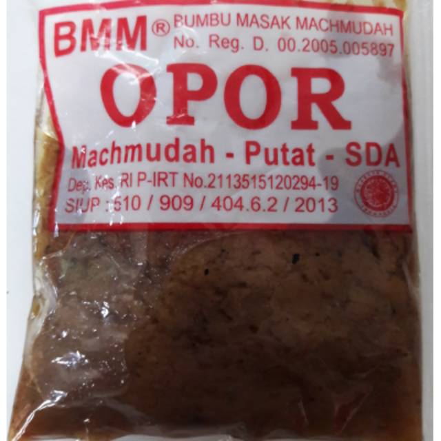 Bumbu Masak Machmudah &quot;BMM&quot; Opor Mahmuda Mahmudah