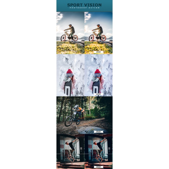Mixed 8 in I Photoshop Action Bundle