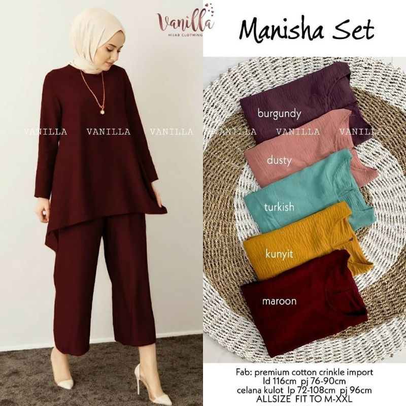 one set setelan home dress katun rayon crinkle