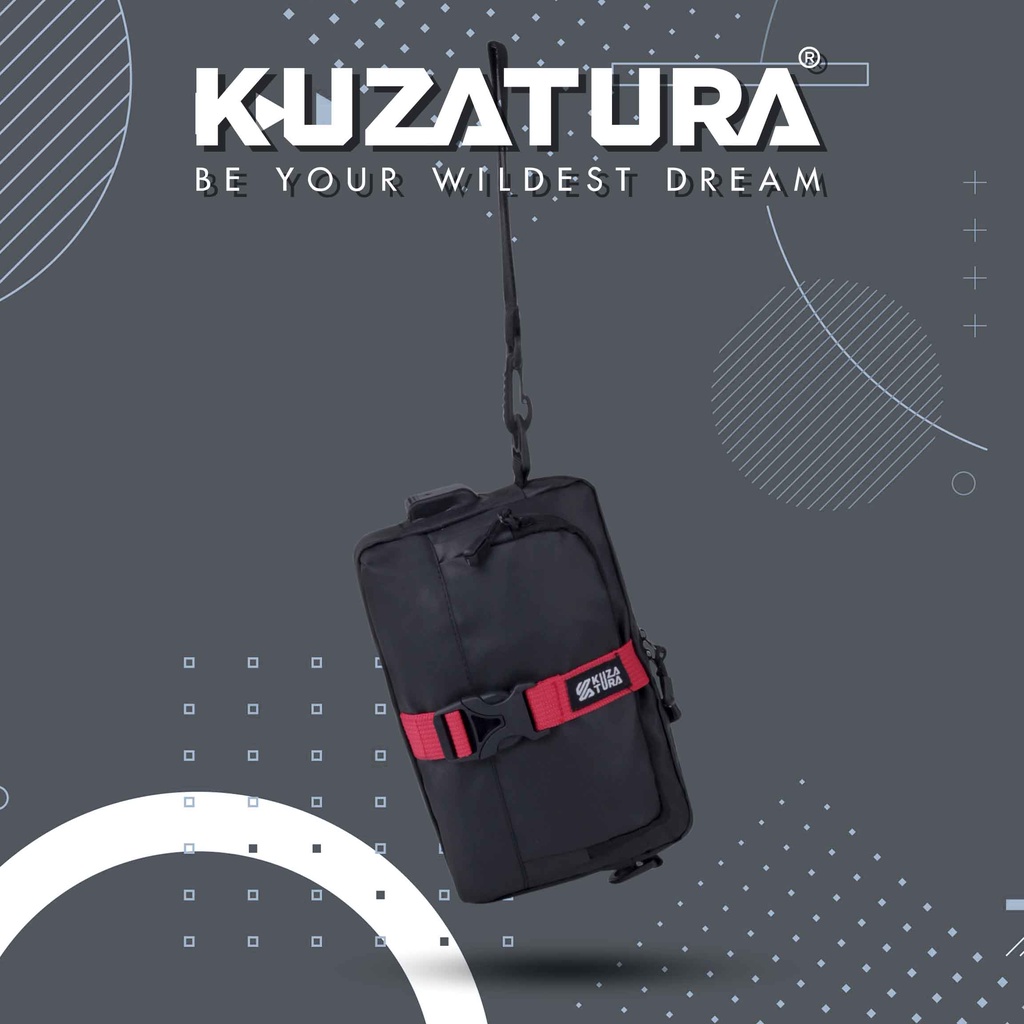 Toko Thabita - Tas Selempang Pria Anti Air Sling Bag Kuzatura Kelvin Waterproof