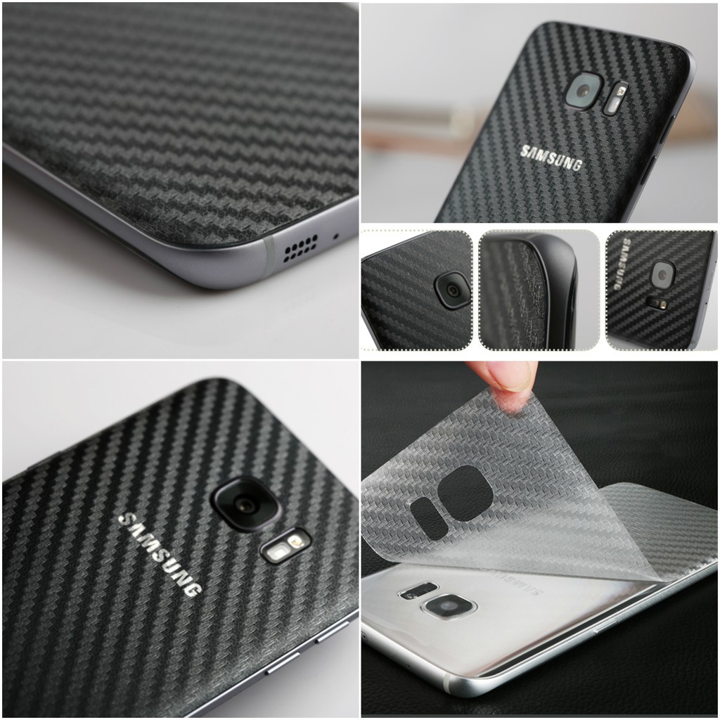 SKIN CARBON HP SAMSUNG ANTI GORES BACK PELINDUNG BELAKANG HANDPHONE [PM]