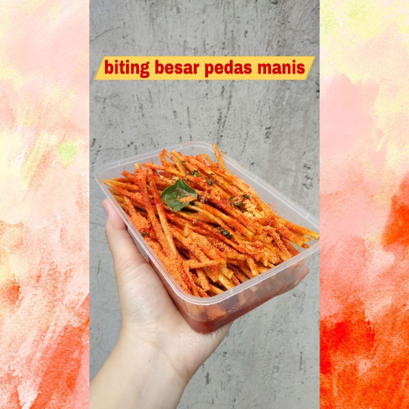 

Kriug Biting Besar PedasManis
