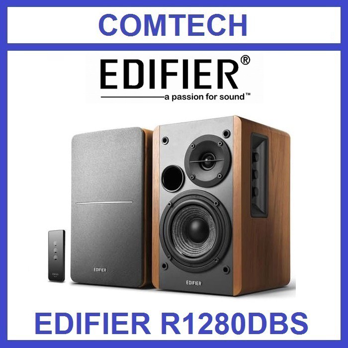 Edifier R1280Ts Powered Bookshelf Speaker Komputer Speakers