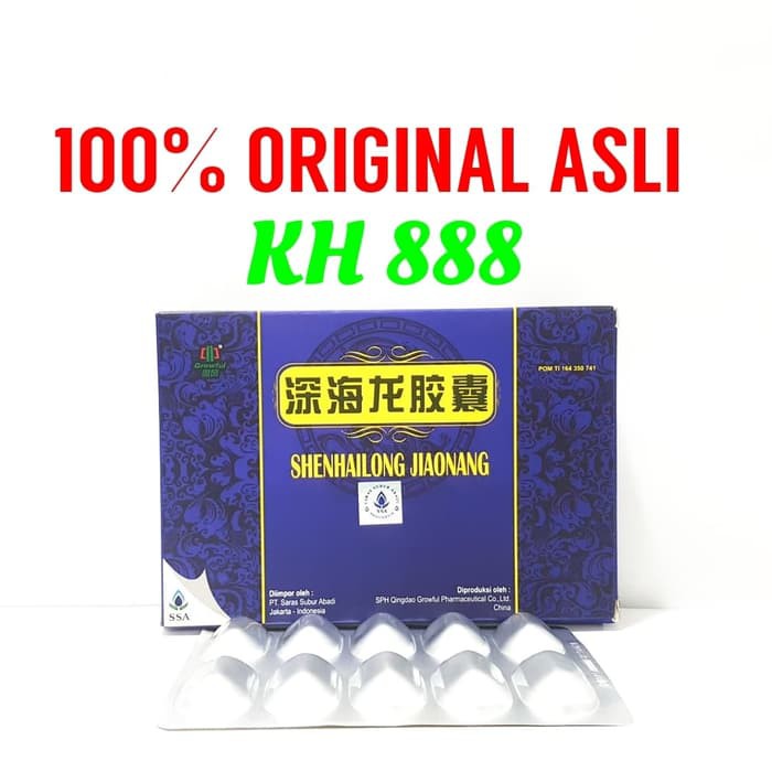 Obat Cina China Shenhailong Jiaonang Obat Memelihara Kesehatan Ginjal Sinshe Shopee Indonesia