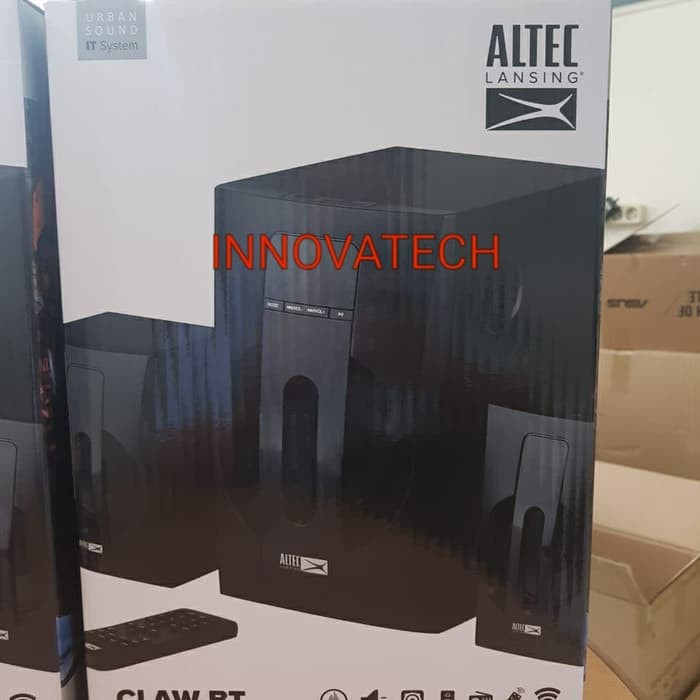 NEW ALTEC LANSING SPEAKER MR3315B CLAW BLUETOOTH REMOTE USB SD