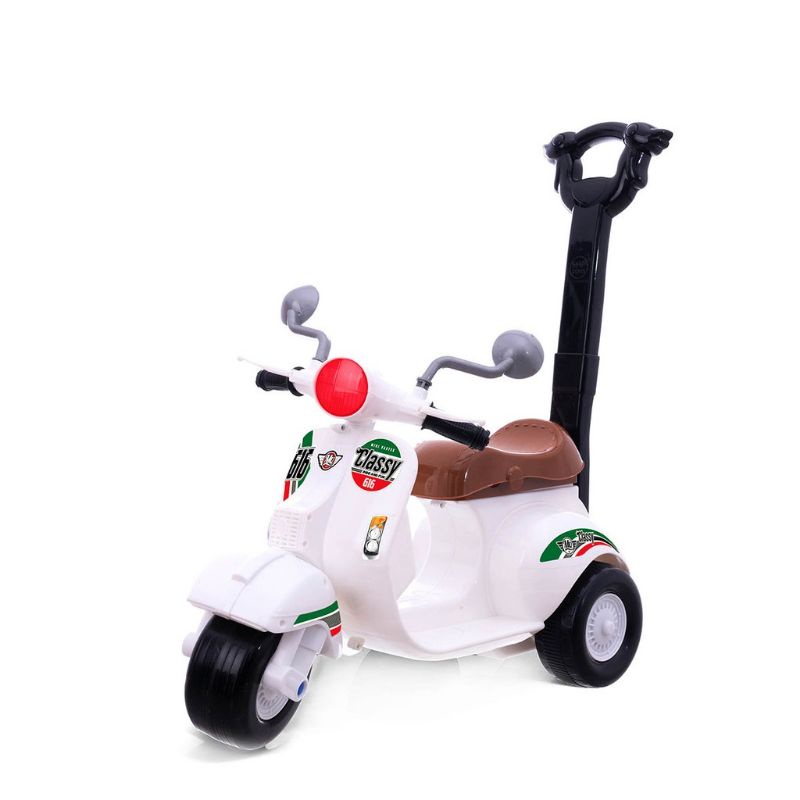 SHP MV616 vespa dorong anak - scoter anak - vespa classic model duduk