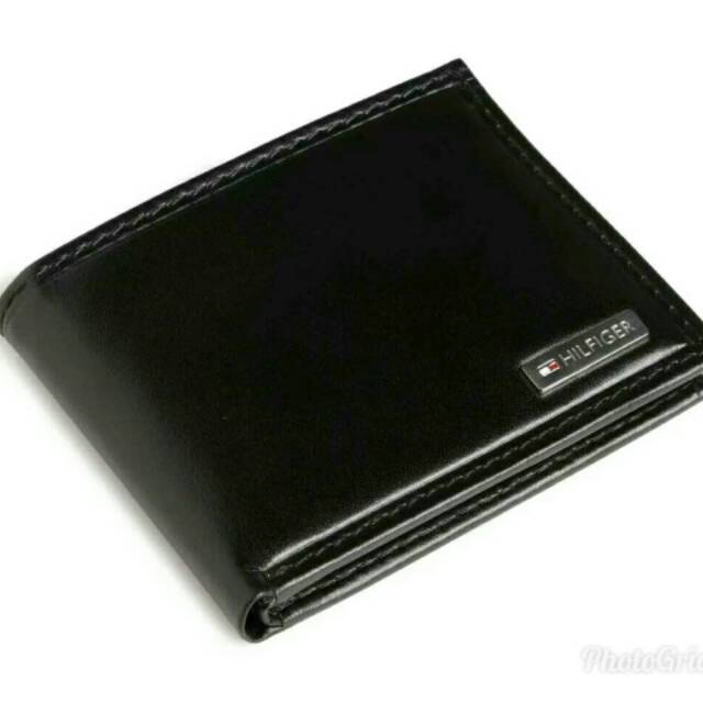 Dompet Cowo Pria Tommy Hilfiger 31TL22X053 Original Hitam