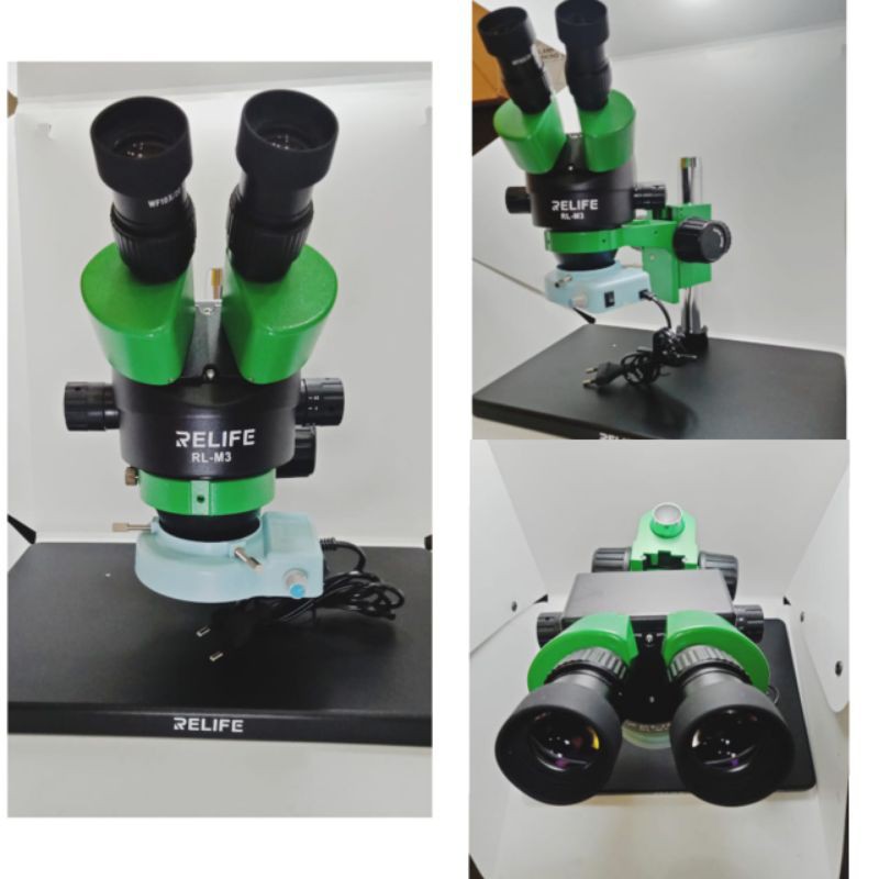 MICROSCOPE BINOCULAR RELIFE RL M3 B3 PLUS LED LAMP