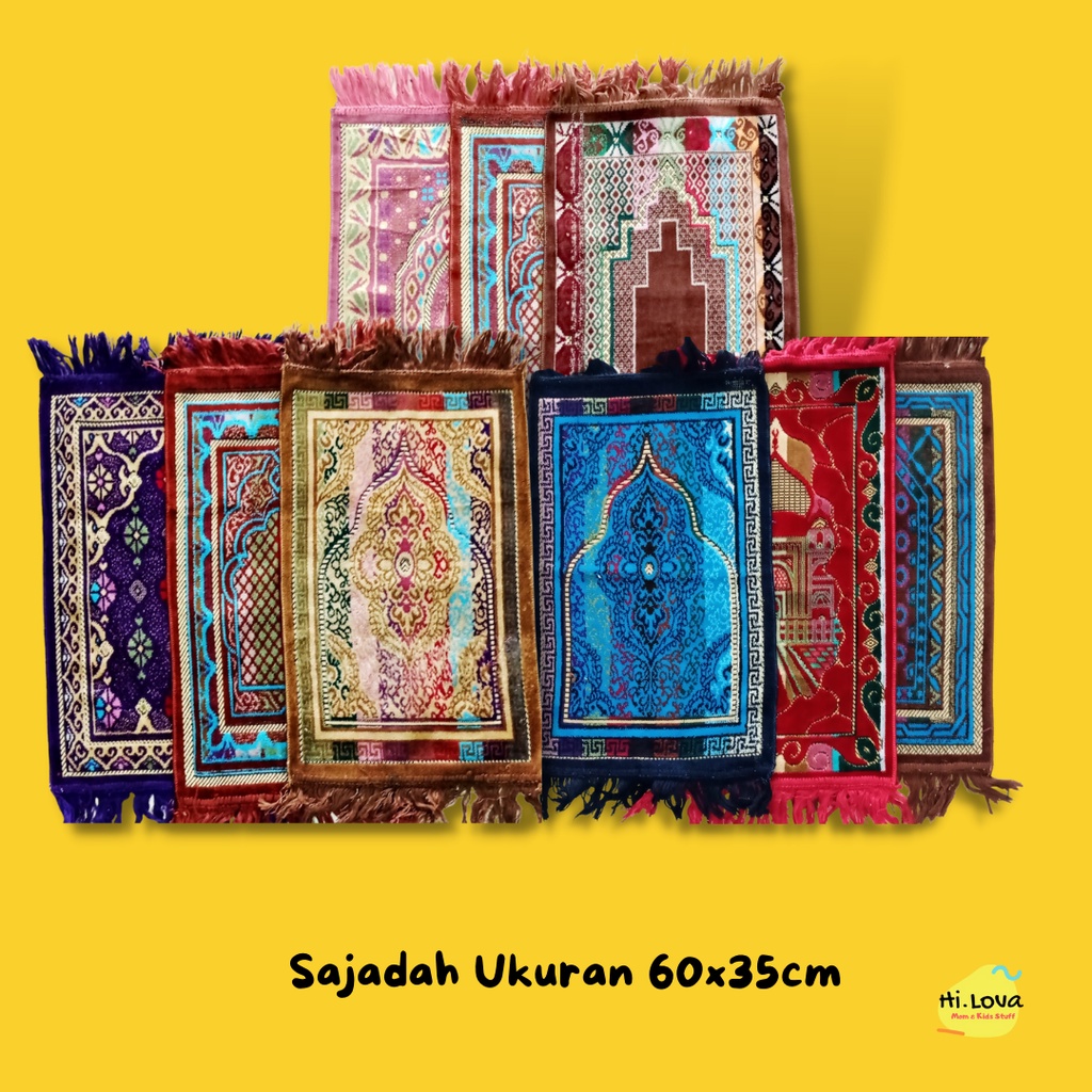 SAJADAH ANAK SAJADAH TRAVEL SAJADAH MUKA KEPALA TURKI SAJADAH TRAVELLING LIPAT KECIL