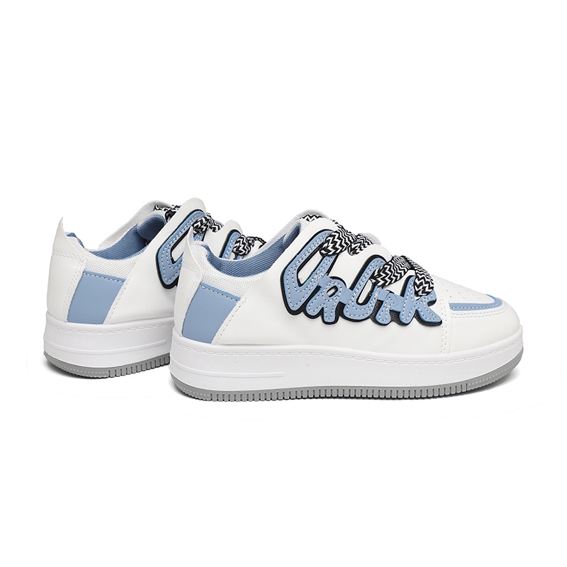 [GROSIR][COD] SEVEN_DAY SEPATU SNEAKERS WANITA KOREA IMPORT SPORT SHOES BIRU FQ-2803