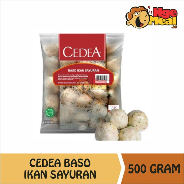 

CEDEA Bakso Ikan Sayuran 500 Gram