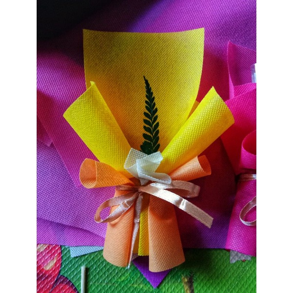 Bucket Bunga Pipe Cleaner Buket Kawat Bulu Mini Flower Bouquet Uang Mini buket mini buket angpau amplop lebaran buket THR
