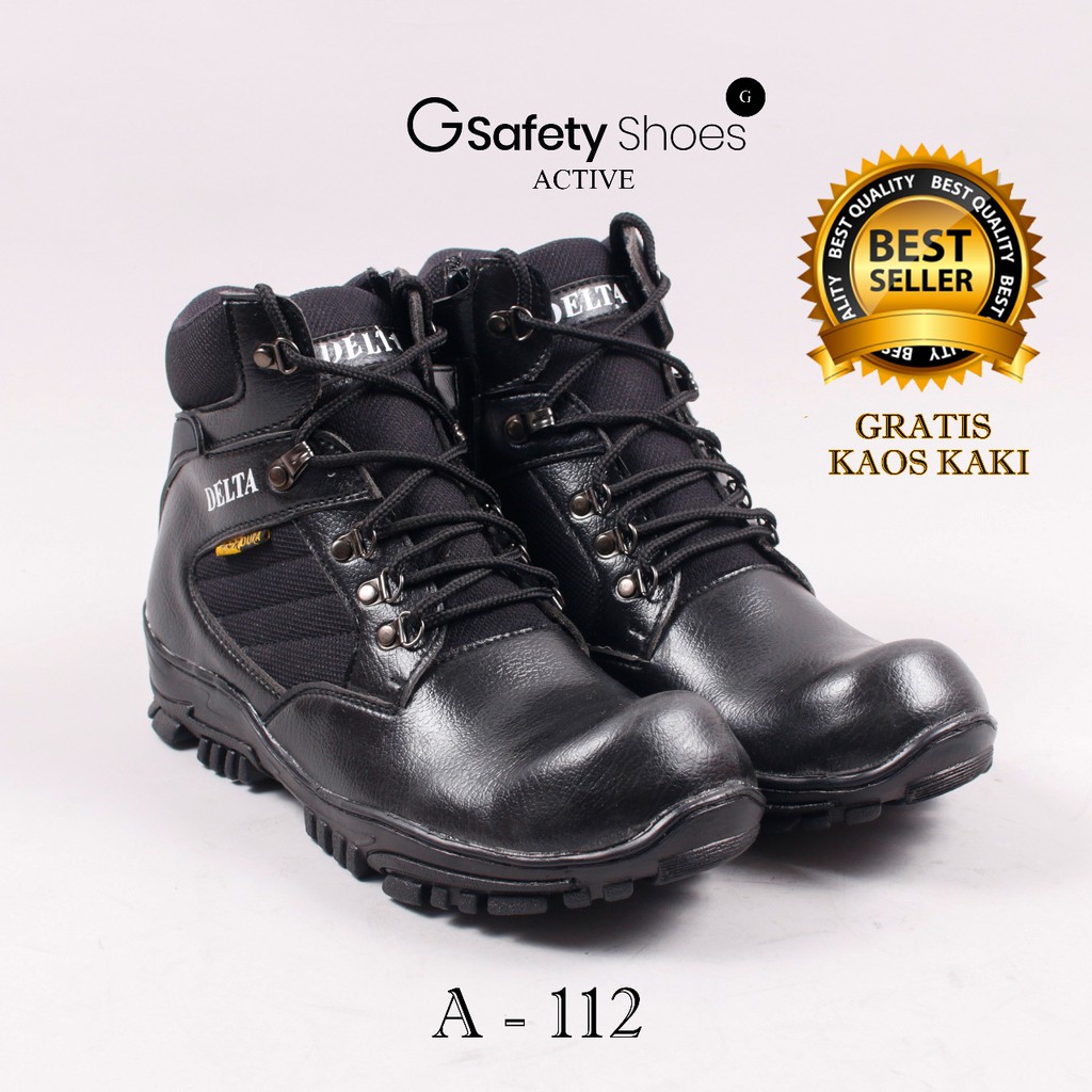  SEPATU  SAFETY DELTA  KULIT SINTETIS Shopee  Indonesia