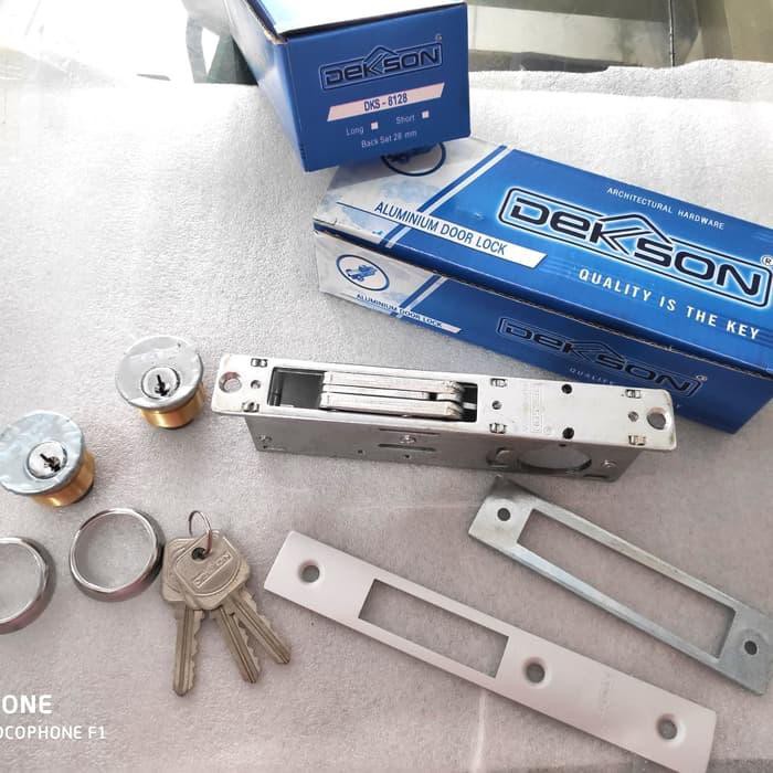  Kunci  pintu  aluminium  Dekson  DKS 8128  tools Shopee Indonesia