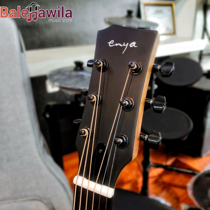 Guitar Accoustic Gitar Akustik Enya Ega Q1M Q 1 M Q1M Bonus Tas