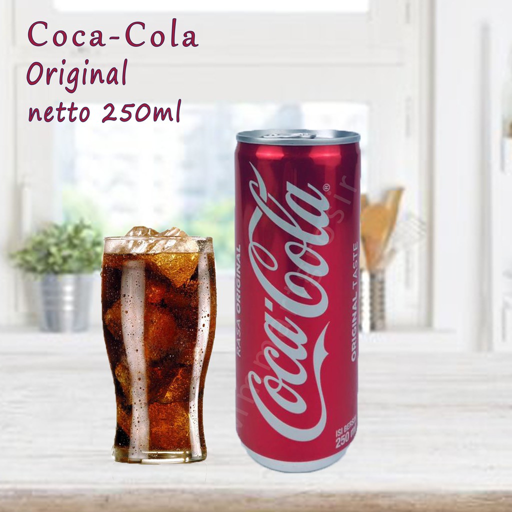 Coca Cola / Minuman Berkarbonasi rasa Cola / Original /250ml