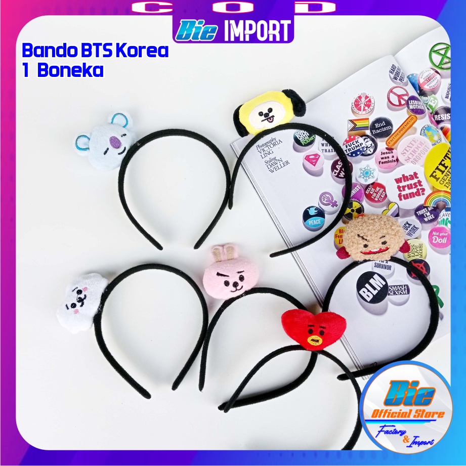 Bando BTS Korea Impor / Bandana BTS Best Seller